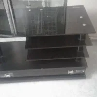 میز شیشه ای مشکی
