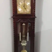 ساعت ایستاده چوبی سالم و تمیز