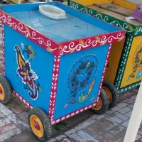 گاری سنتی تزیینی مطابق عکس مناسب شب چله و جشن