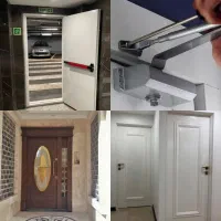 نصاب‌ و نصب ریگلاژ ‌درب ضدسرقت و حریق حریق و چوبی