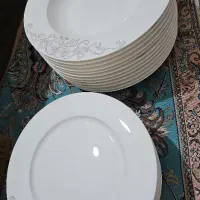 بشقاب سوپ خوری و پیش دستی پرسلن آلمانی