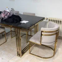 میز نهار خوری استیل