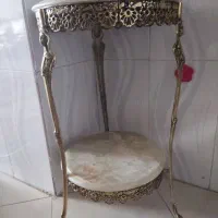 میز تلفن برنز