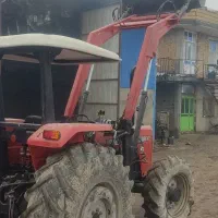 تراکتور285 جفت همراه بیل