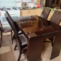 میز نهارخوری آشپزخانه همراه با۴ صندلی