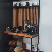 میز بار چوب و فلز