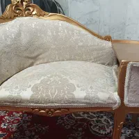 میز تلفن و دو عدد صندلی
