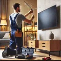 نصب آنتن ثابت‌وگردان