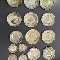 پیش دستی برنجی انتیک