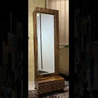 آینه قدی کشویی طبقه دار