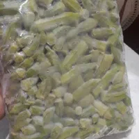 بامیه آبپز شده ریز