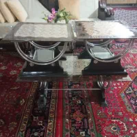 جلو مبلی شیشه ای