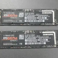 2عدد هارد SSD m2 سامسونگ