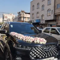 ماشین عروس خدمات گل آرایی