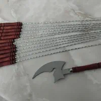 سیخ (چنجه و جیگر) دسته چوبی تایوانی