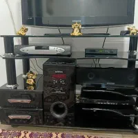 میز تلویزیون شیشه ای