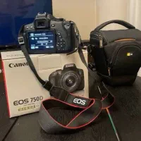 دوربین Canon 750d با لنز 55-18