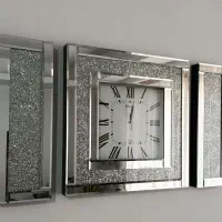 ساعت ۳تیکه اینه ای اکلیلی