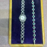 ساعت نقره سالم