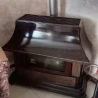 بخاری گاز بزرگ مدل شومینه