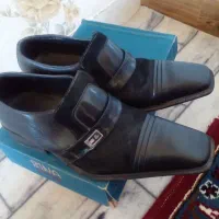 کفش مردانه نیمه ورنی اصل