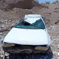 پراید مدل ۹۹ تصادفی
