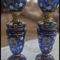 یک جفت چراغ قدیمی کاملا سالم