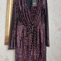 لباس مجلسی پولکی کوتاه نو سایز 4042