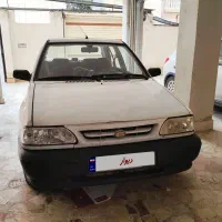 پراید سفید صبا ۸۵ دوگانه کارخانه