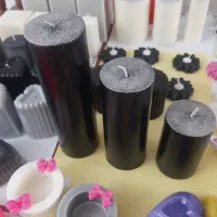 تولیدی انواع شمع های استوانه ای