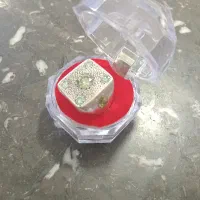 انگشتر موزانیت اصل به همراه زبرجت 24.50گرم