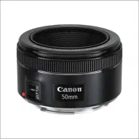 لنز 50mm کنون EF در حد نو دو بار استفاده شده