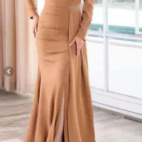 پیراهن مجلسی دو دامنه