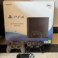 کپی خور ps4 fat 500 G و با یک هارد اکسترنال 1T