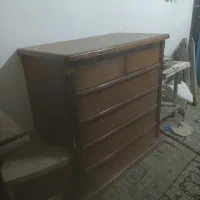 میز دراور چوبی کارکرده