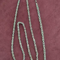 گردنبند نقره و دستبند نقره تایلندی