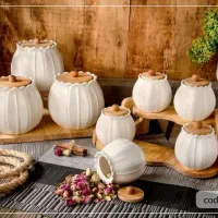 سرویس پاسماوری سرامیکی پایه چوبی