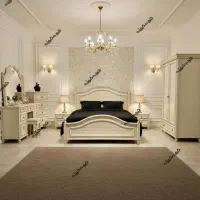 سرویس خواب دو نفره.تخت دونفره.تشک.میزارایش کد 2|تخت و سرویس خواب|مشهد, گرجی علیا|دیوار