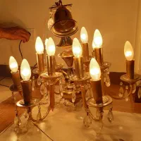 لوستر برنجی