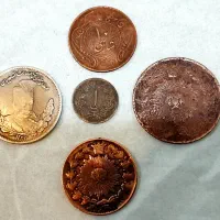 سکه نقره و مس