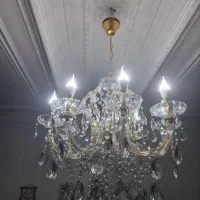 لوستر هشت شعله کریستالی مجلسی