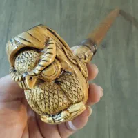 چپق چوبی دستساز