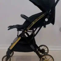 کالسکه بیبی استارbaby5  کالسکه مسافرتی پرو طلایی