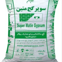 گچ متین قیمت درب کارخانه فقط کامیونی