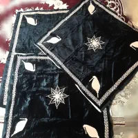 بقچه قدیمی یا رومیزی مخمل ۹۰ ساله