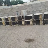 کولر اقسام پنجره ای دوتیکه سالم سوخته کولر خریدار