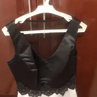 لباس شب سفید ومشکی