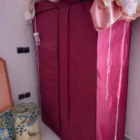 کمد لباس پارچه ای برزنتی با اسکلت فلزی