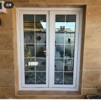 درب و پنجره دوجداره upvc و توری پلیسه
