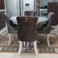 میز نهار خوری چوب راش